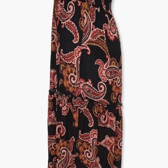 ❌❌SOLD -NWT-FOREVER 21 Paisley PLUS MAXI DRESS - Picture 7 of 7